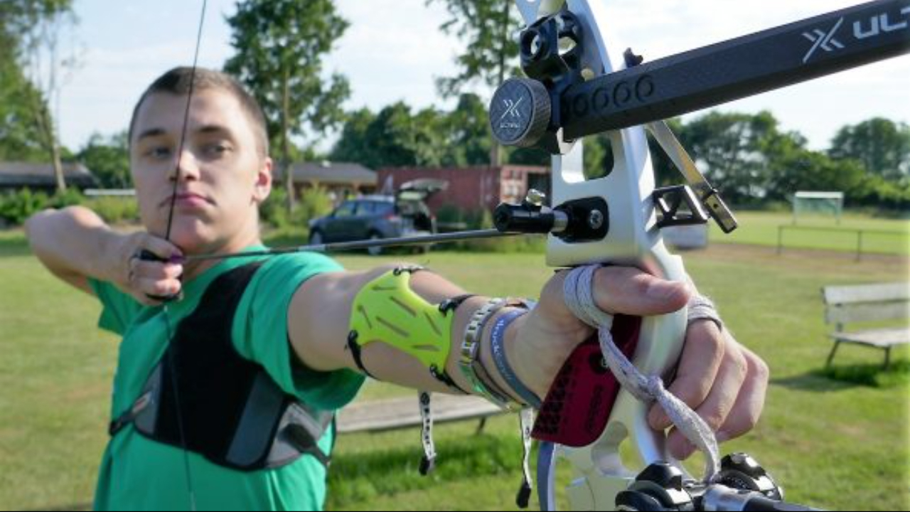 Wegen des Abis kam das Training etwas zu kurz: Junior Rasmus Hielscher war Neunter
