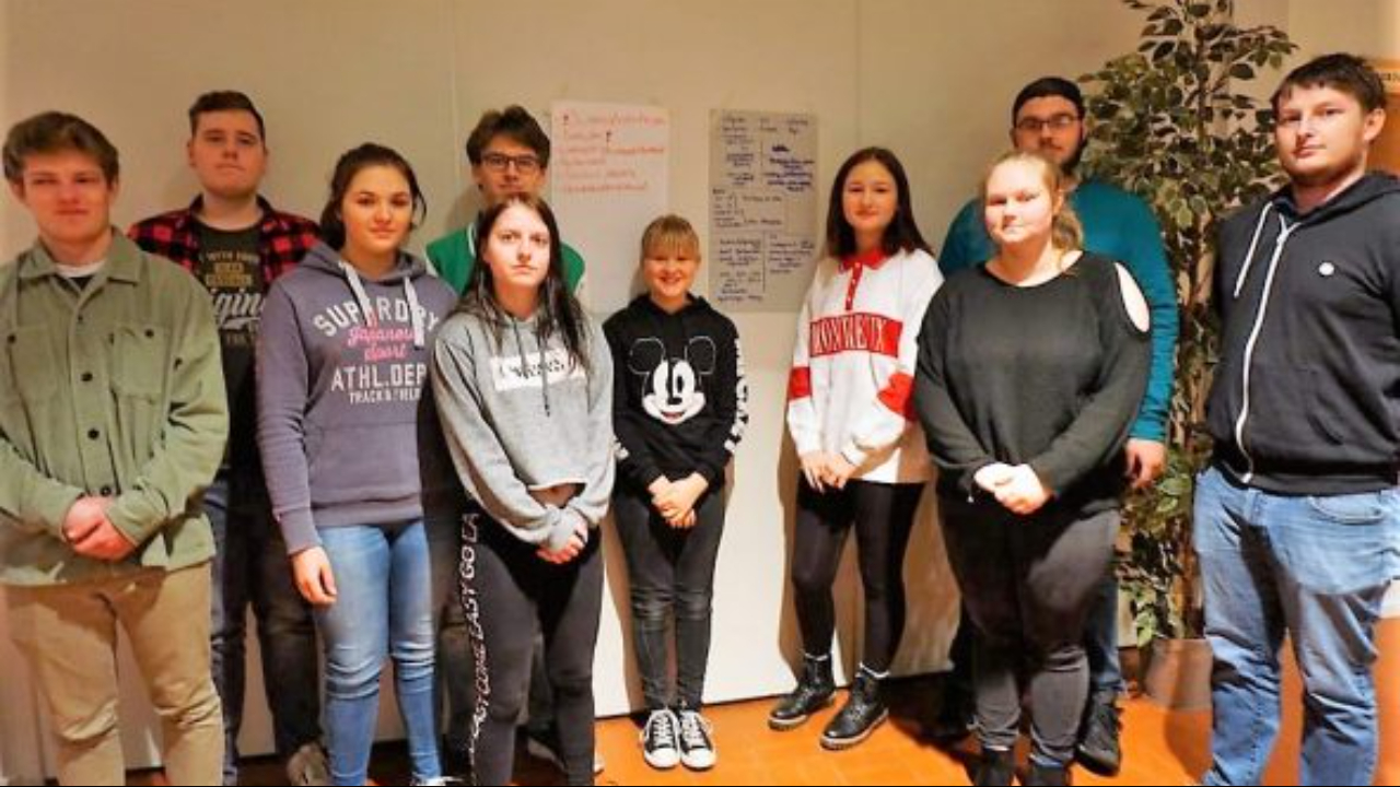 Die Jugendlichen machten sich Gedanken um Nachwuchswerbung