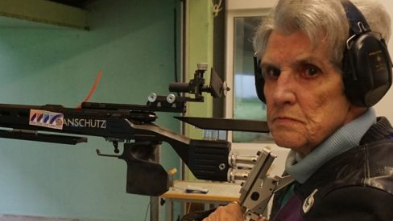 Christel Gülck konnte ihre stattliche Medaillensammlung nicht vergrößern