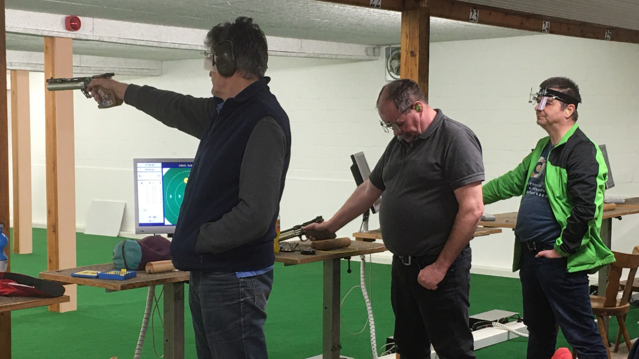 Die drei LuPi-Starter: Ulrich Schütt, Ralph Nolte und Andreas Berthold