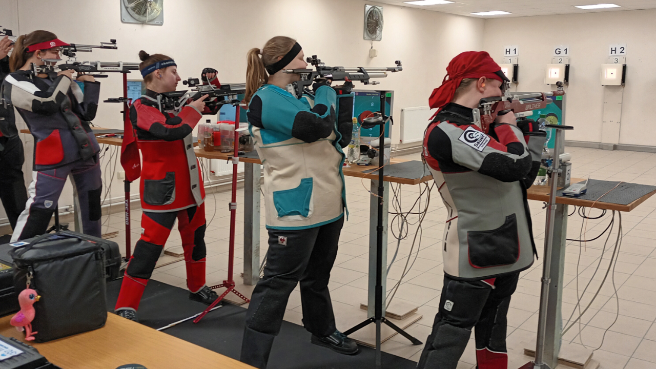 v. l.: Ann-Kathrin Singpiel, Kimberley Lau, Natalie Sevke und Patricia Weede