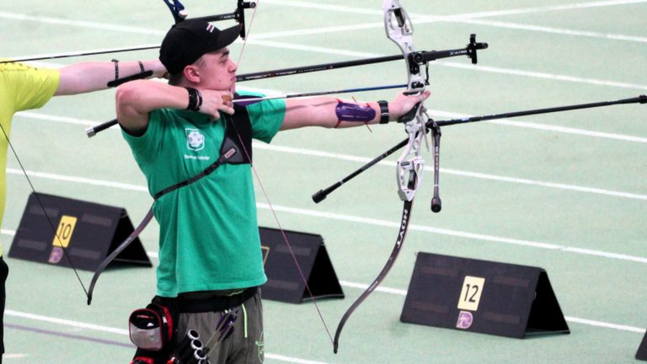 Rasmus Hielscher fand zu Beginn nicht so richtig ins Match, steigerte sich enorm und kam ins Finale der besten 16
